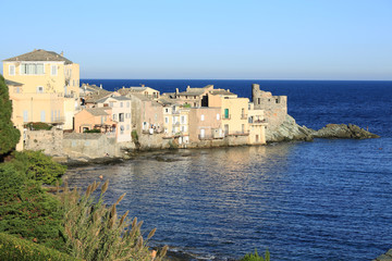 Fototapeta na wymiar Erbalunga on Corsica Island, France
