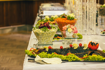 catering food wedding buffet