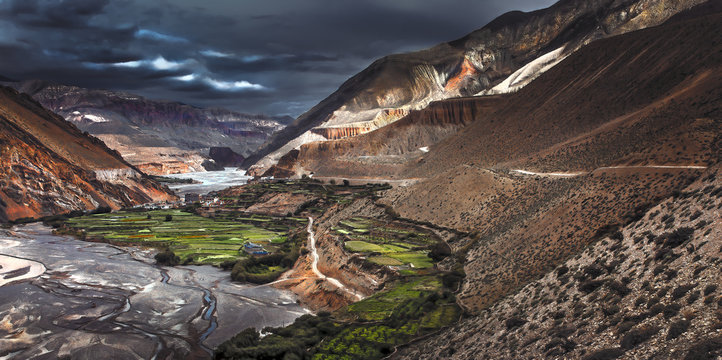 Valle del Mustang - Nepal