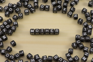 The concept of the words mother