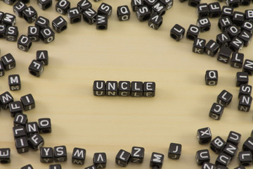 The concept of the words Uncle