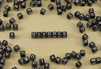 The concept of the word divorce