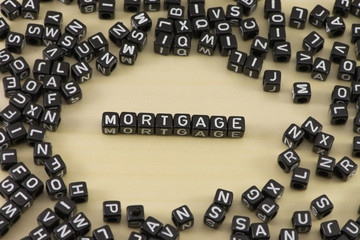 The concept of the word mortgage