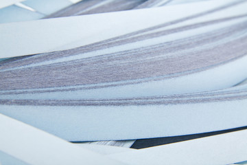 pieces of paper