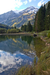 Fototapeta premium Tannheim, Vilsalpsee