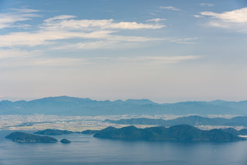 琵琶湖　沖島 