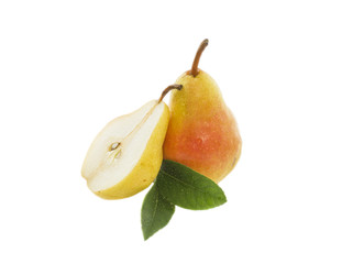 Isolated Fresh Pear