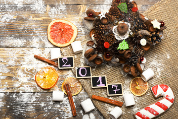 colorful christmas decoration