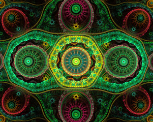 Abstract background - computer-generated image.