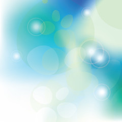 Modern blue background with lights