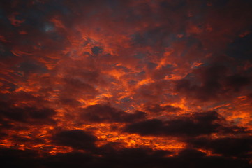 Fiery Sky
