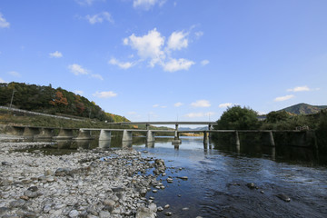 高知県　若井沈下橋