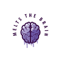 Vector brain logo