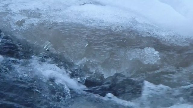 rivi&egrave;re en hiver