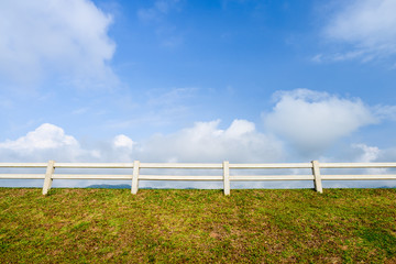 Fototapeta premium farm fence
