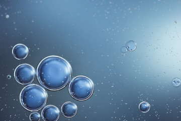 Abstract backgrounds. babbles of water, abstraction . Macro shoot