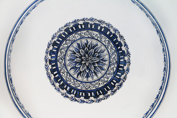 Mustafa Pasha Mosque front door ceiling