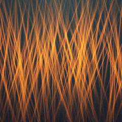 Illustration of Abstract Vector Fire. Motion Graphics Fire Flow Template