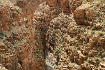 Obraz premium Dades Gorges, Atlas Mountains, Morocco