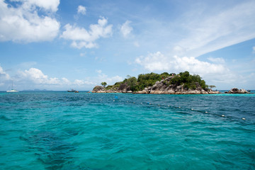 beach and tropical sea