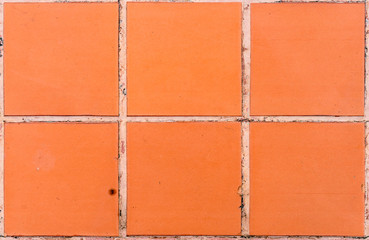 Fototapeta premium Brown tiles pattern