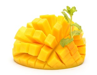 mango fruit isolated on white background