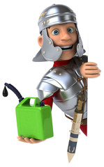 Naklejka premium Roman soldier
