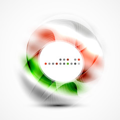 Vector abstract blurred swirl