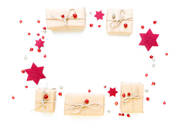 Simple christmas composition