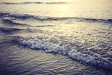 sunset on sea texture water summer sun