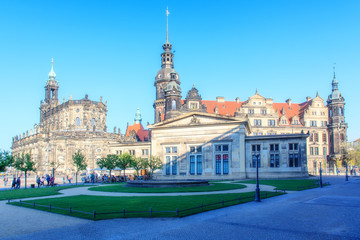 Fototapeta na wymiar Dresden Hofkirche