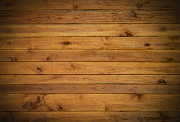 Naklejka premium dark wood background texture, vignette corner