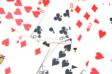 Card poker background