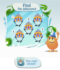 Find the difference penguin2