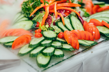 catering food wedding buffet