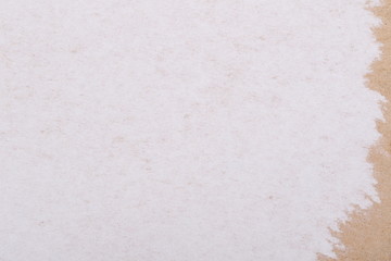white cardboard background, texture 