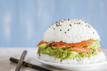 Sushi burger