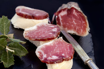 Spanish tapas,iberiam loin,sausage