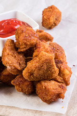 homemade chicken nuggets
