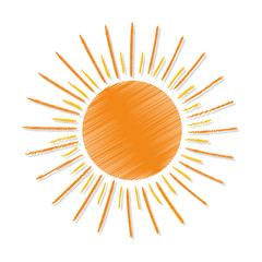 Sun burst light icon vector illustration graphic design