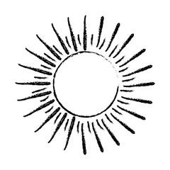 Sun burst light icon vector illustration graphic design