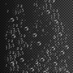 Splash water fizzing bubbles texture