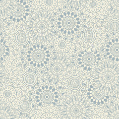 Fototapeta na wymiar Seamless background in Arabic style. East ornament Mandala. It can be used for wallpaper, design wedding invitations, greeting cards.