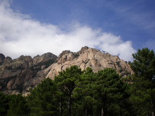 Mountain Range in Corsica (France)