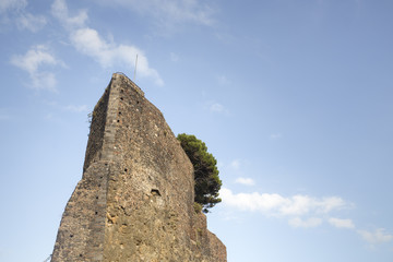 Aci Castello, castle view from sea level