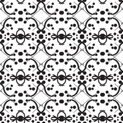 seamless pattern. Modern stylish texture. Repeating geometric tiles