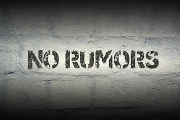 no rumors GR
