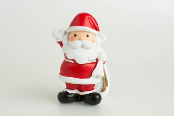 Santa claus, Isolated on white background