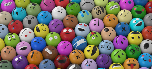 Viele bunte Gefühle