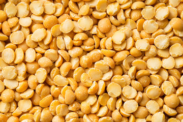 Yellow split peas.